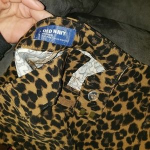 Cheetah work pants